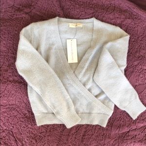 NWT American Threads crop sweater